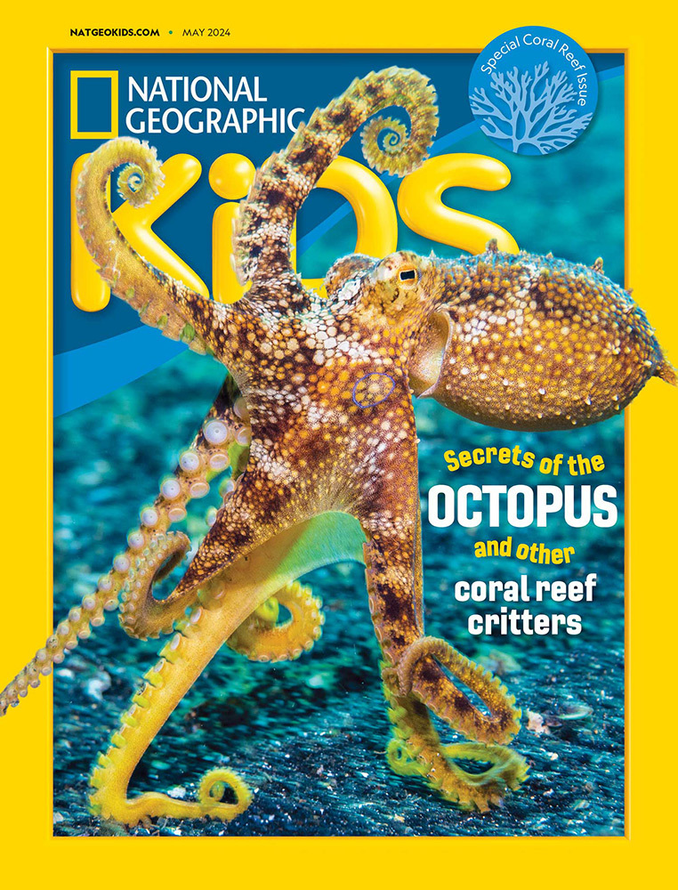 National Geographic Kids Magazine cover